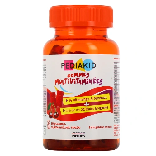 Pediakid Gommes Multivitaminées