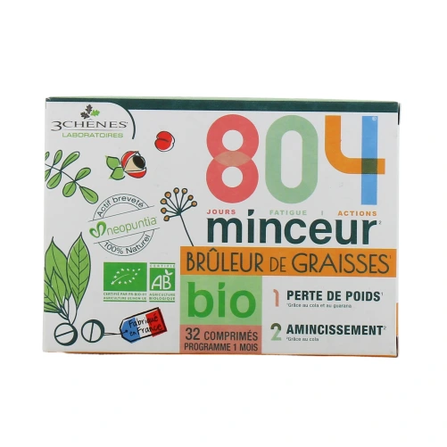 3 Chênes 804 Minceur Brûleur de Graisses Bio