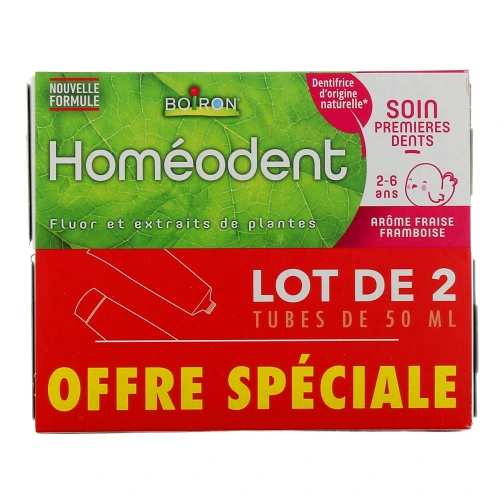 Homeodent Dentifrice Premières Dents 2-6 ans