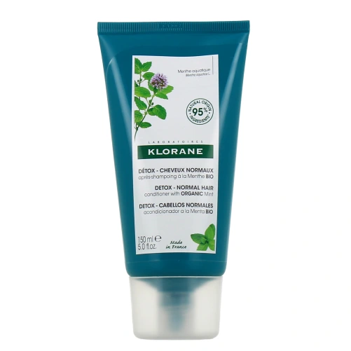 Klorane Après-Shampoing Détox Menthe Bio
