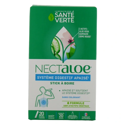 Nectaloe Sticks à Boire à l'Aloe Vera