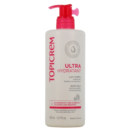 Topicrem Lait Corps Ultra-Hydratant