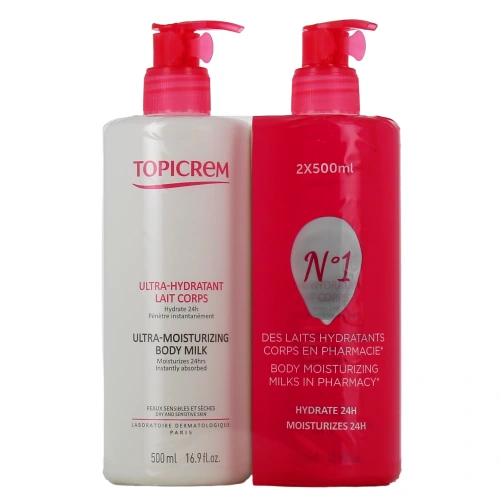 Topicrem Lait Corps Ultra-Hydratant