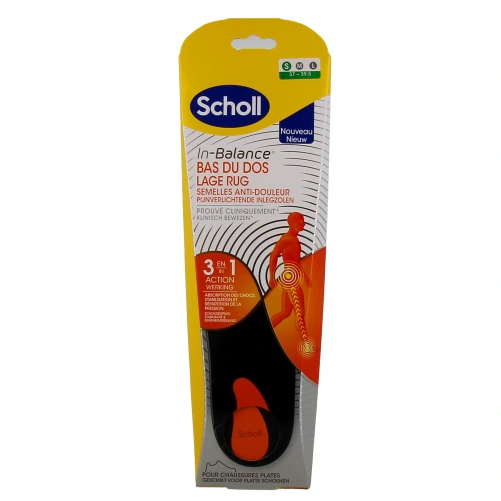 Scholl Semelles Anti-Douleur Bas du Dos