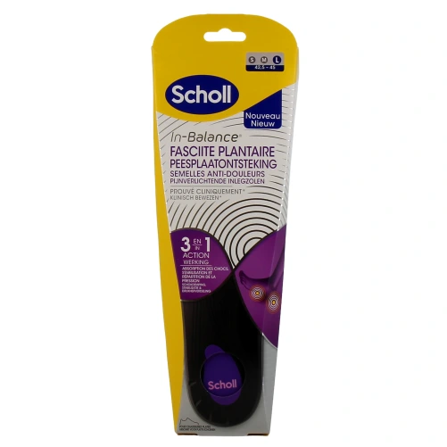 Scholl Semelles Fasciite Plantaire