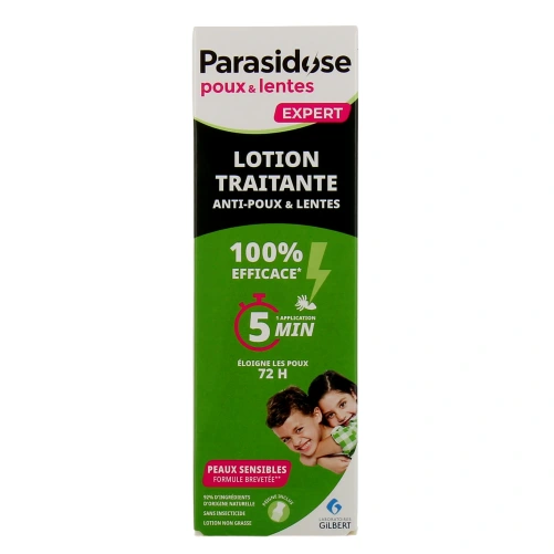 Parasidose Lotion Traitante Anti-Poux & Lentes