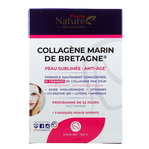 Pharm Nature Collagène Marin de Bretagne Peau Sublimée