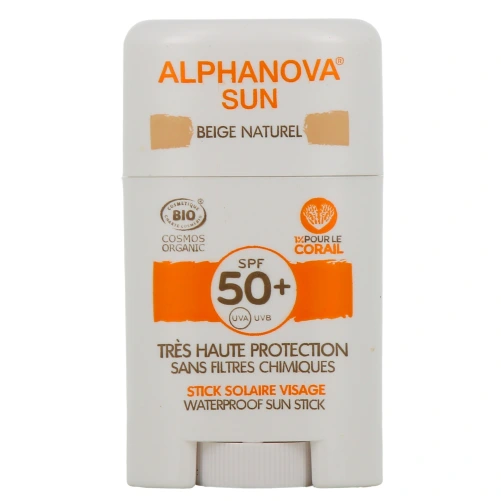 Alphanova Sun Stick Solaire Bio SPF 50+