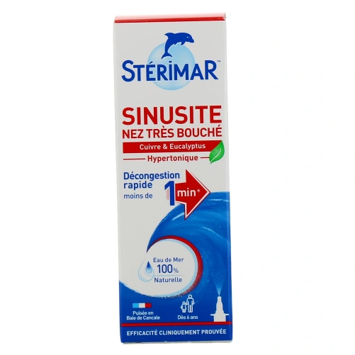 Stérimar Sinusite Nez Très Bouché
