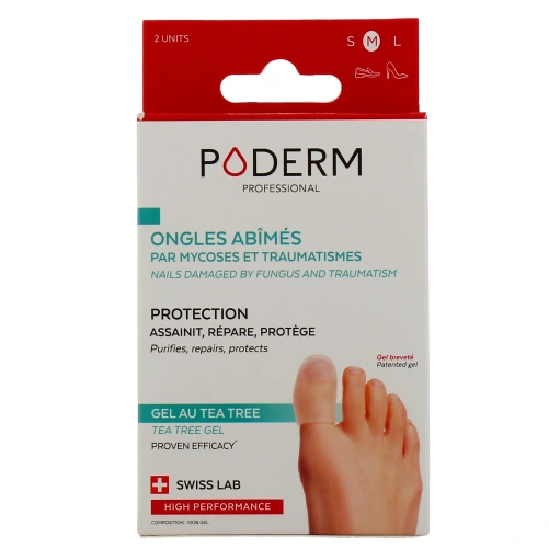 Poderm Capuchon d'Orteil Ongles Abîmés