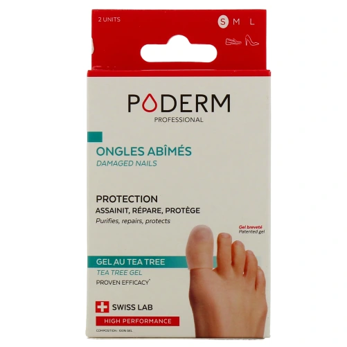 Poderm Capuchon d'Orteil Ongles Abîmés
