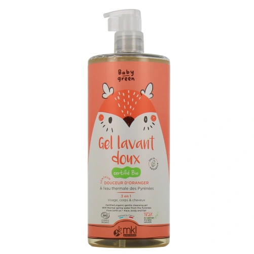 MKL Baby Green Gel Lavant Doux Bio