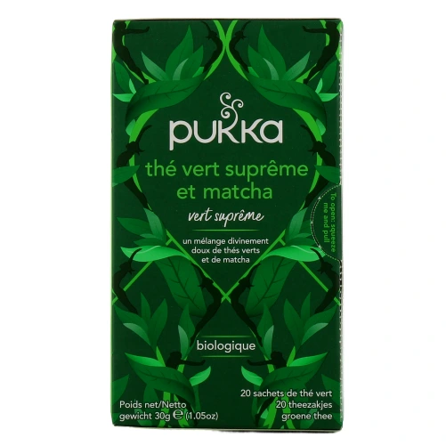 Pukka Thé Vert Matcha Suprême Bio