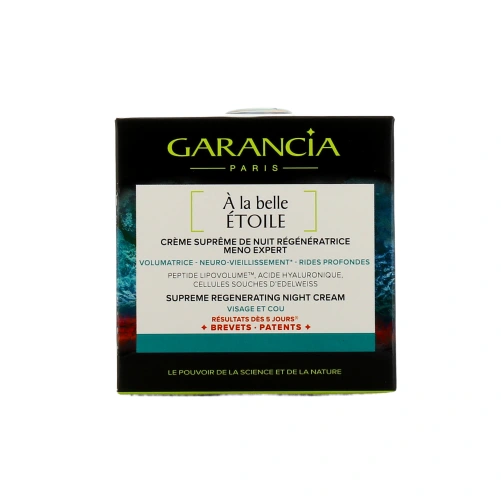 Garancia A la Belle Etoile Crème Suprême De Nuit Régénératrice Meno Expert