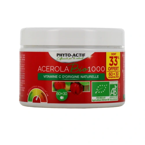 Phyto-Actif Acerola 1000 Bio