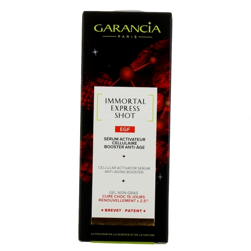 Garancia Immortal Express Shot EGF Sérum Activateur Cellulaire