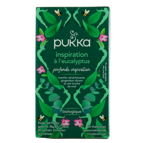 Pukka Tisane Inspiration à l'Eucalyptus Bio