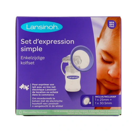 Lansinoh Set d'Expression pour Tire-Lait