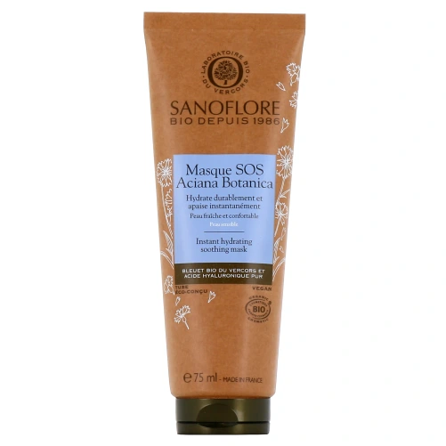 Sanoflore Aciana Botanica Masque SOS Hydratant Apaisant Bio