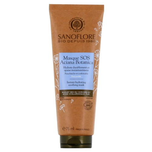 Sanoflore Aciana Botanica Masque SOS Hydratant Apaisant Bio