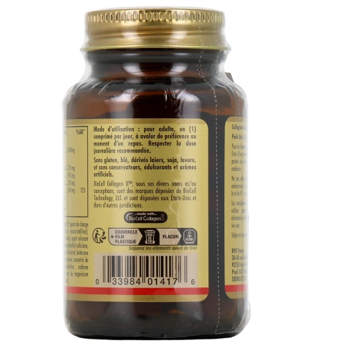 Solgar Collagène Acide Hyaluronique Complexe