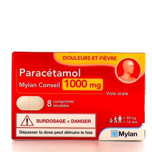 Mylan Conseil Paracétamol 1000 mg