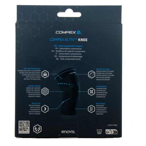 Compex Activ' Knee Genouillère Compressive