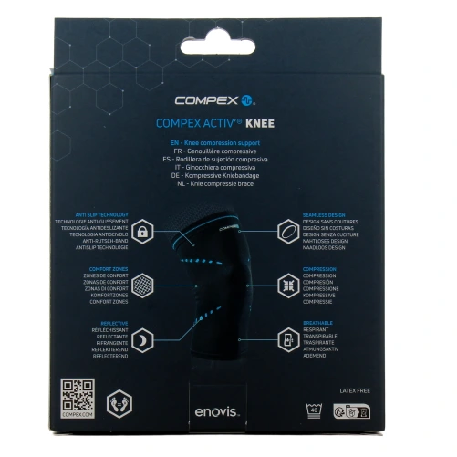 Compex Activ' Knee Genouillère Compressive
