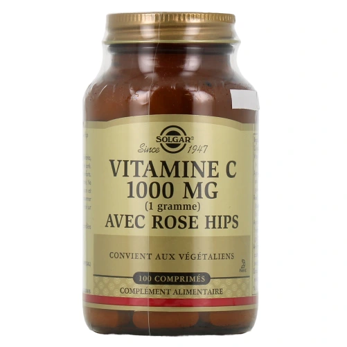 Solgar Vitamine C avec Rose Hips