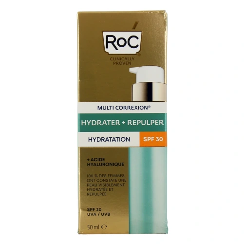 ROC Hydratant Quotidien SPF30 Hydrater Repulper