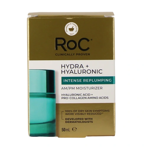 ROC Hydra + Hyaluronic Crème Jour et Nuit