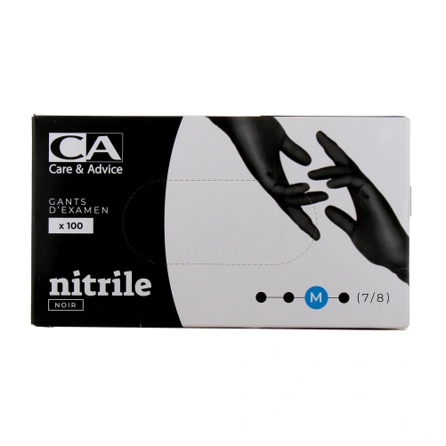 Care & Advice Gants d'Examen en Nitrile