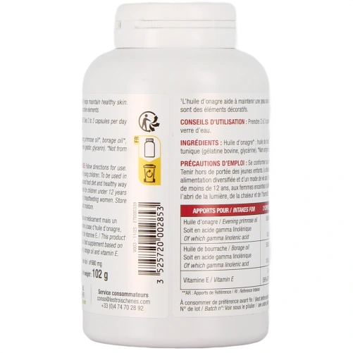 3 Chênes Onagre et Bourrache