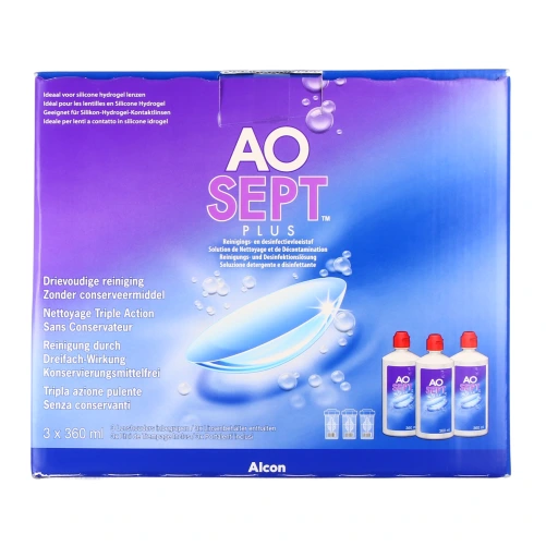 Aosept Plus Solution Lentilles