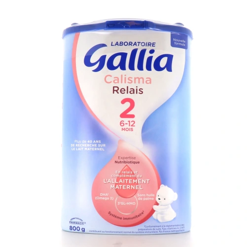 Gallia Calisma Relais Lait 2ème âge
