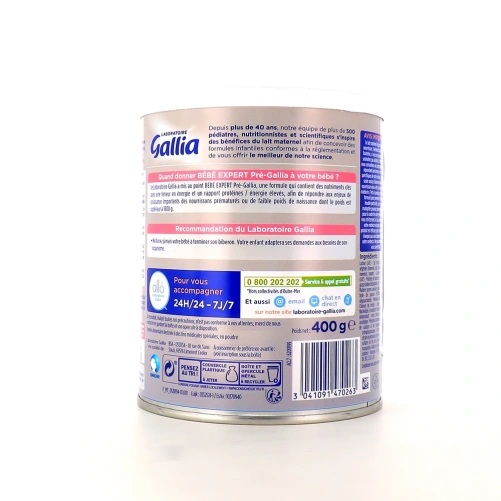 Gallia Bébé Expert Pre-Gallia