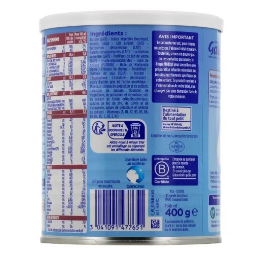 Gallia Calisma Relais Lait 1er âge