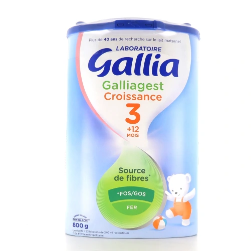 Gallia Galliagest Croissance Lait 3ème âge