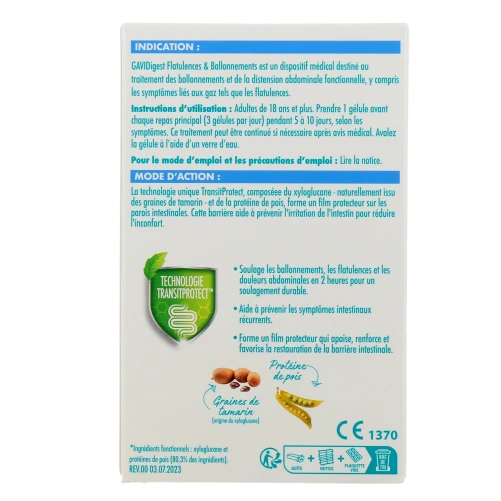 GAVIDigest Flatulences et Ballonnements