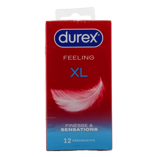 Durex Feeling XL Préservatifs Larges