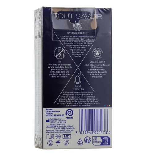 Durex Orgasm Intense Préservatifs