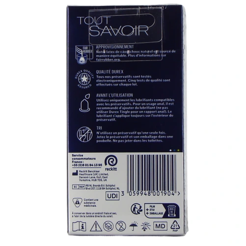 Durex Performance Booster Préservatifs