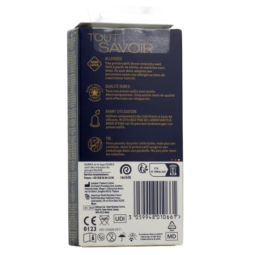 Durex Intensity Préservatifs