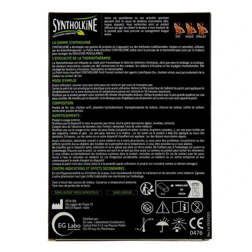 SyntholKine Patch Chauffant
