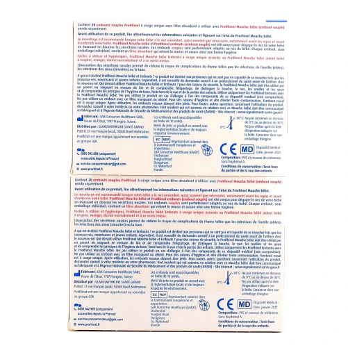 Prorhinel Embouts Jetables Mouche Bébé