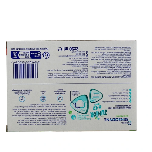 Sensodyne Junior Pro-émail Dentifrice 6-12 ans