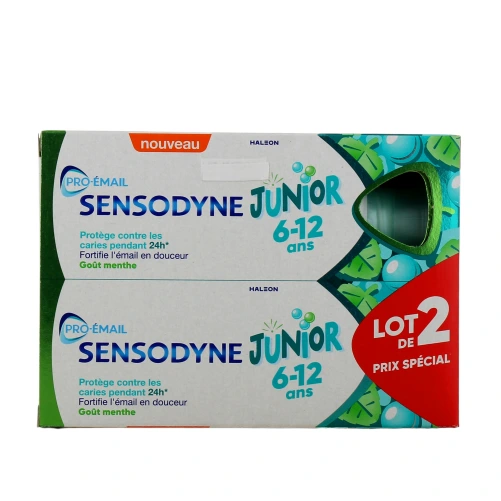 Sensodyne Junior Pro-émail Dentifrice 6-12 ans