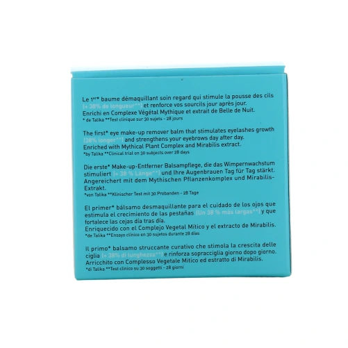 Talika Baume Démaquillant Soin Regard