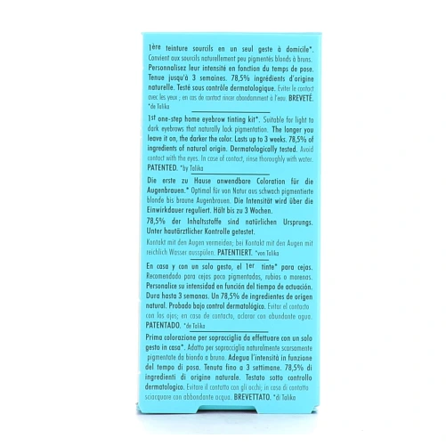 Talika Brow Tintation Coloration Semi-Permanente Sourcils Clairs