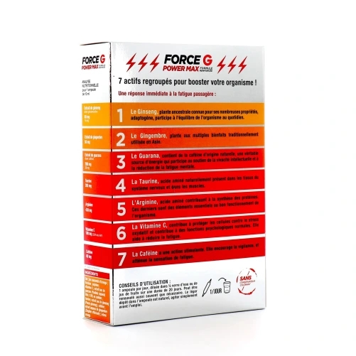 Force G Power Max Formule Renforcée
